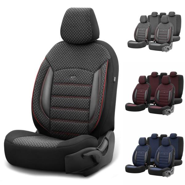 Auto Sitzbezug Set Universal Vorne und Hinten Komfortabel Komplett Set